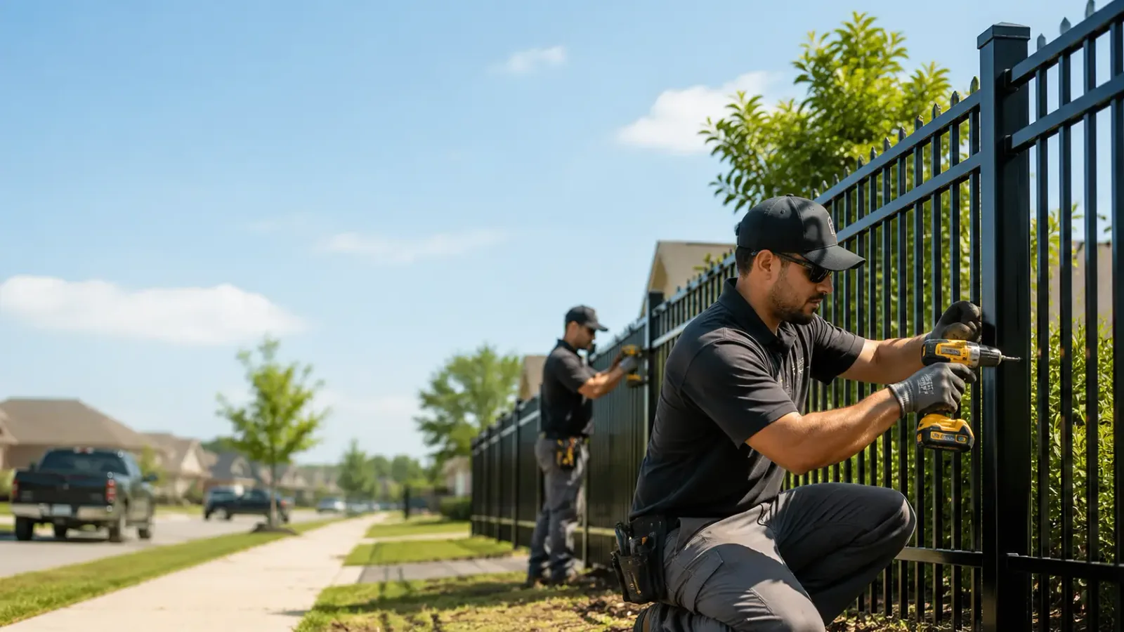 Metal Fence Installation in Bluemont, VA